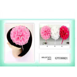 Big Flowers with Small Flower Bling on Headband