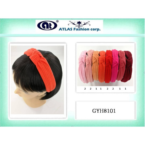 Ribbed fabric Knotted headbands