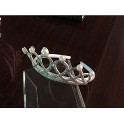 Crowns with Pearls on Headband