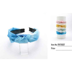 Tie dye knotted fabric headbands