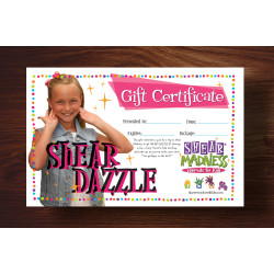 Gift Certificates - Shear Dazzle Ear Piercing