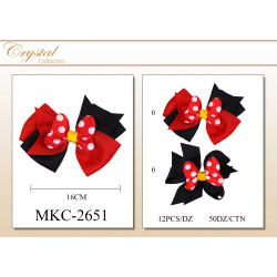 Minnie Mouse Hair Bow Assortment of 2 Styles