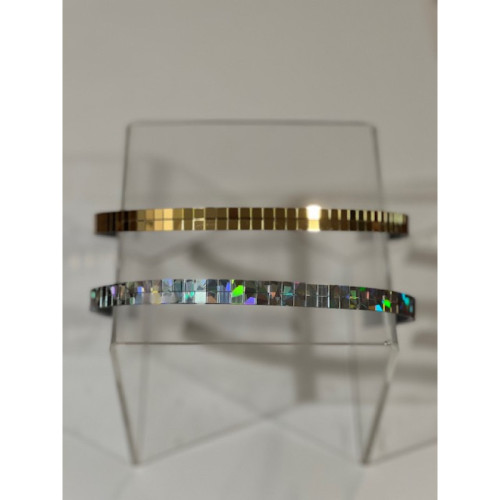 Gold and Silver Shimmer Headbands