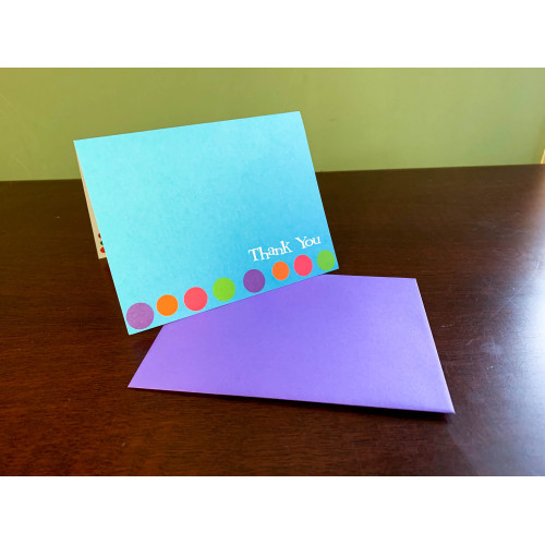 Coupon - Thank You note with $3 off  (includes envelope)