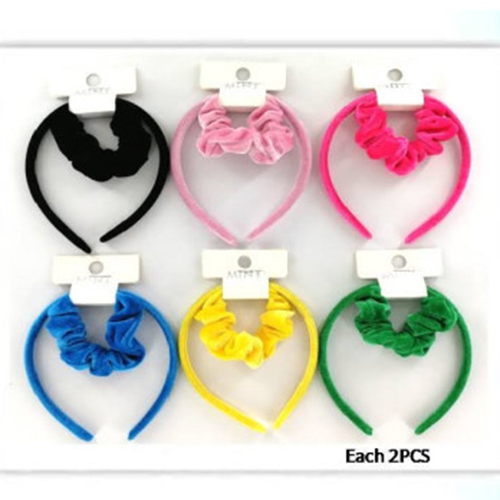 Velvet Headband with matching Scrunchie