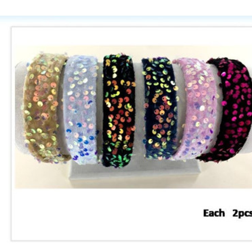 Sequined Sparkly Headbands
