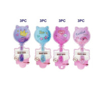 Kids Hairbrush Variety with Floating Sparkles