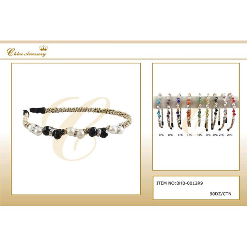 Gold Metal Gem Headbands